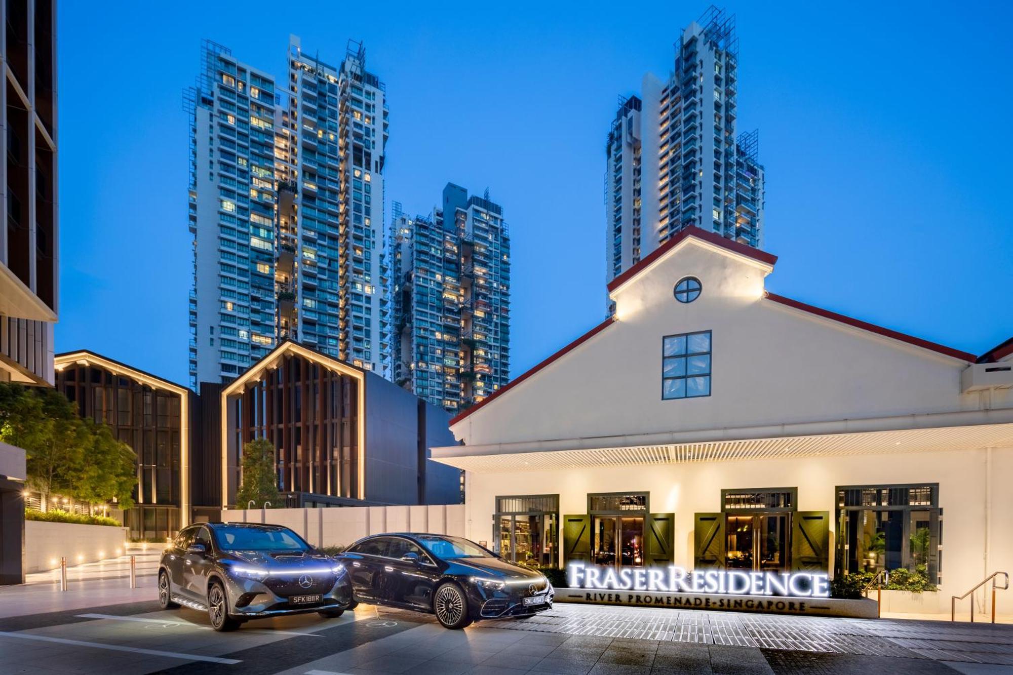 Fraser Residence River Promenade, Singapura Exterior foto